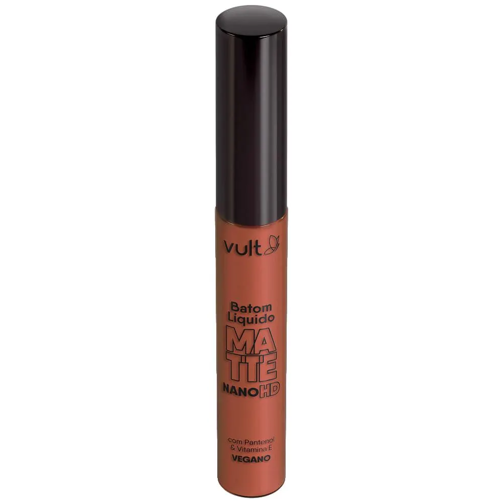 Batom líquido matte Vult 5ml Caramelo
