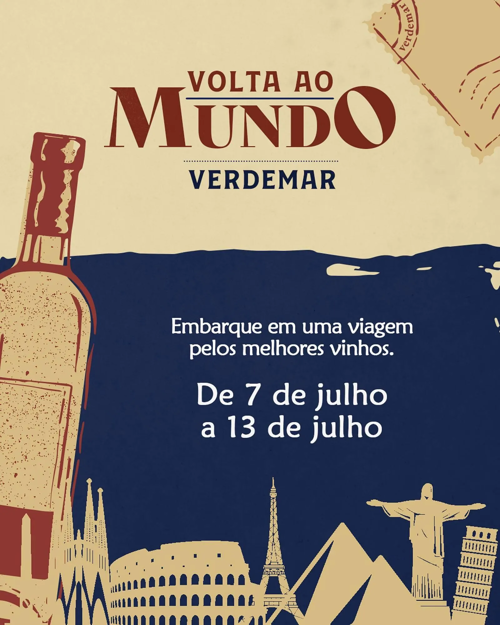 Encarte de Catálogo Verdemar Supermercado 8 de julho até 13 de julho 2025 - Pagina 1