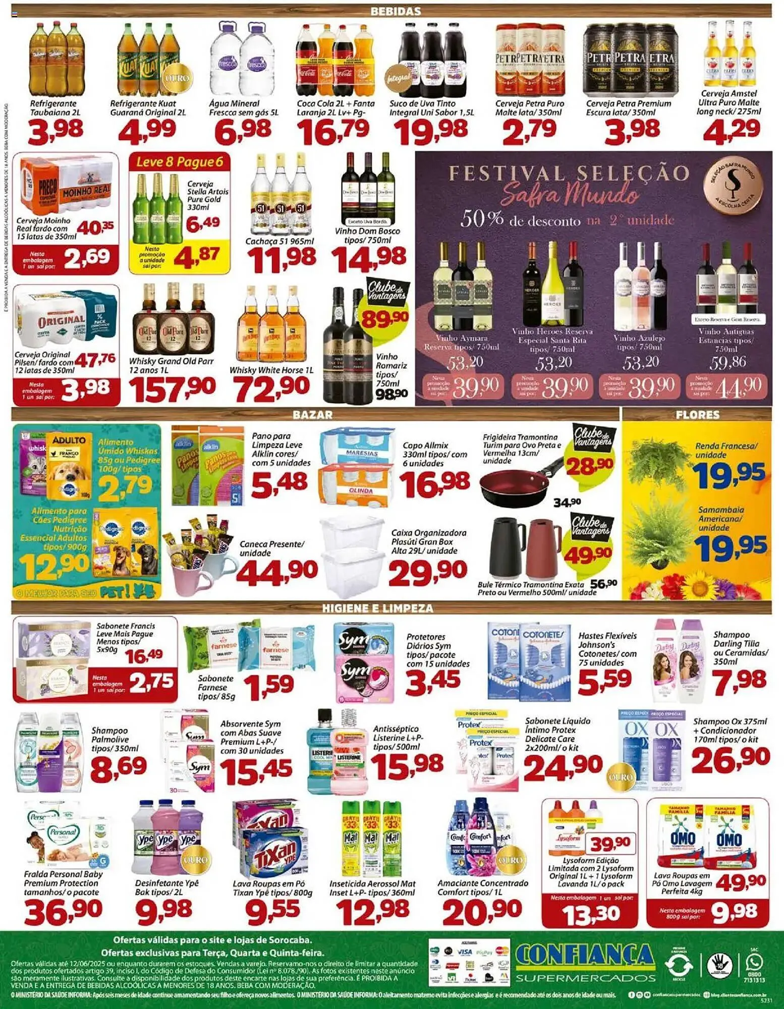 Encarte de Catálogo Confiança Supermercados 10 de junho até 13 de junho 2025 - Pagina 4