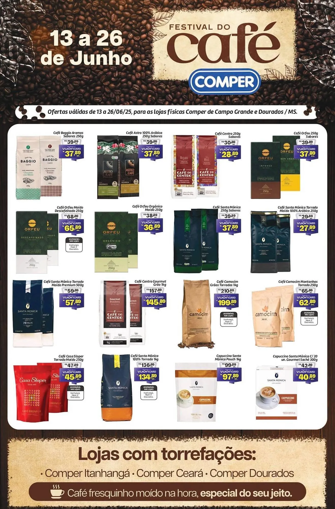 Encarte de Catálogo Comper 13 de junho até 26 de junho 2025 - Pagina 1