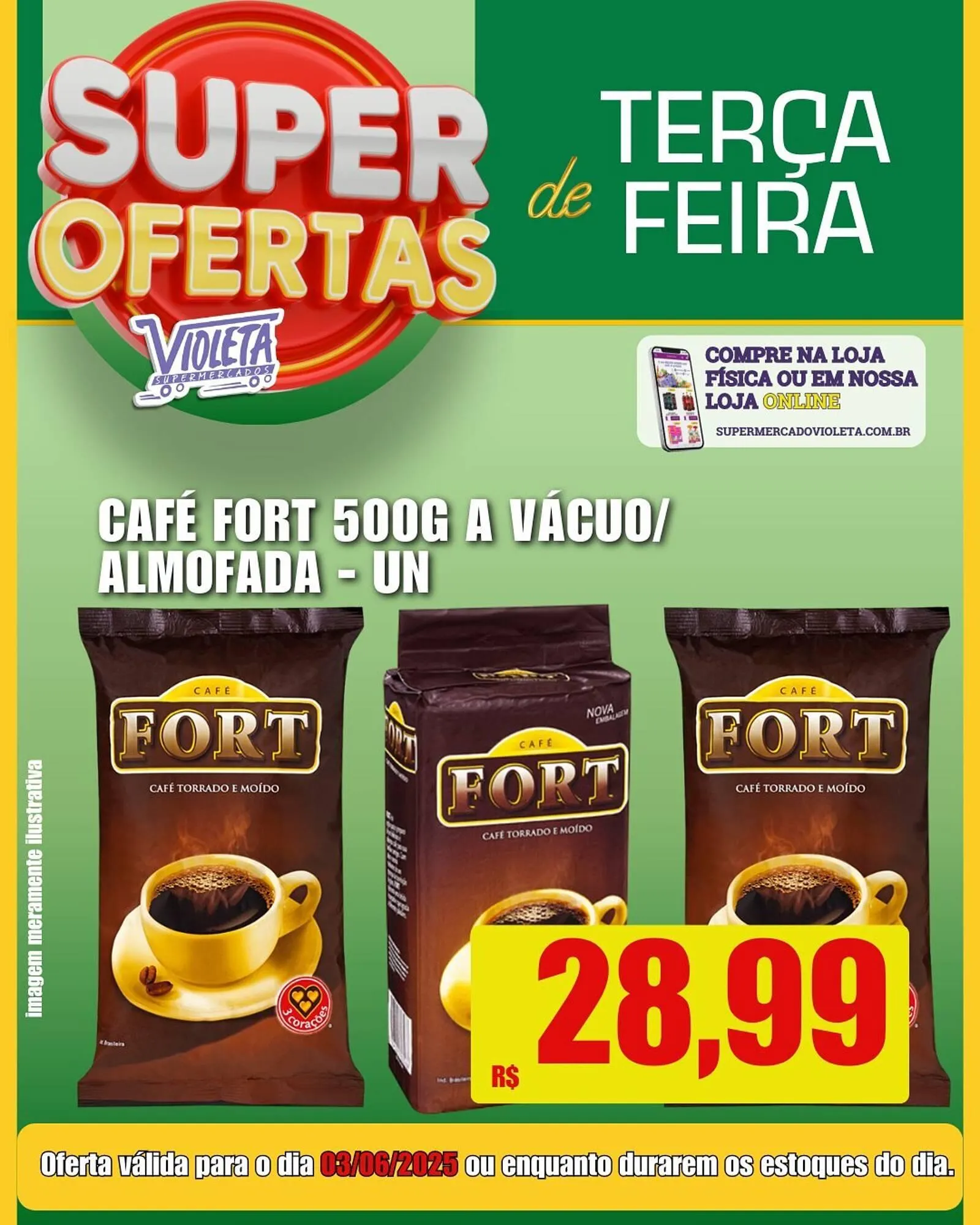 Encarte de Catálogo Violeta Supermercados 2 de junho até 3 de junho 2025 - Pagina 3