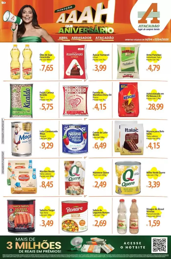 Encarte de Nossas melhores ofertas para você 15 de abril até 17 de abril 2025 - Pagina 1