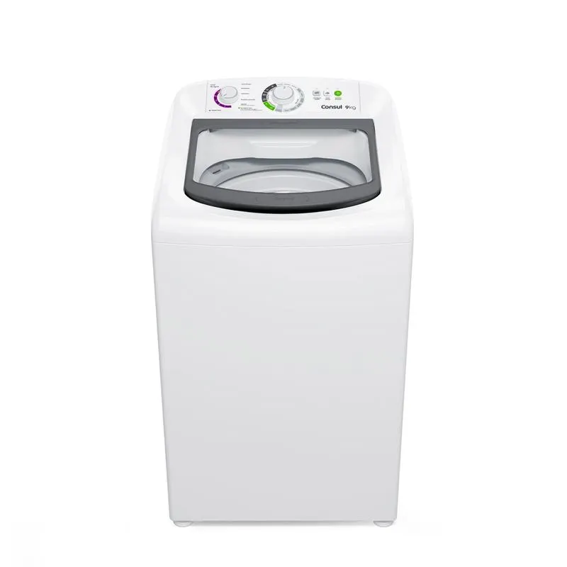 Máquina de Lavar Consul com Dosagem Econômica e Ciclo Edredom Branca 9 kg CWB09BB