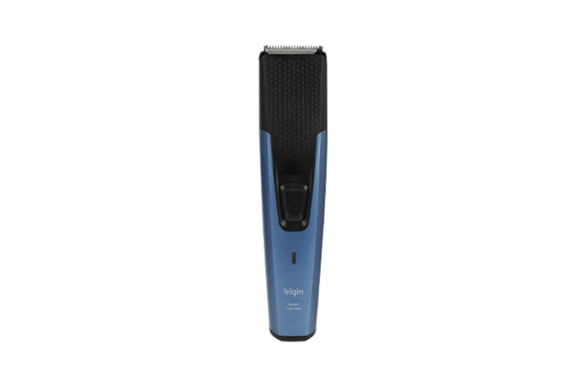 Máquina de Cortar Cabelo Elgin MCC30 s/Fio Azul/Preto Bivolt