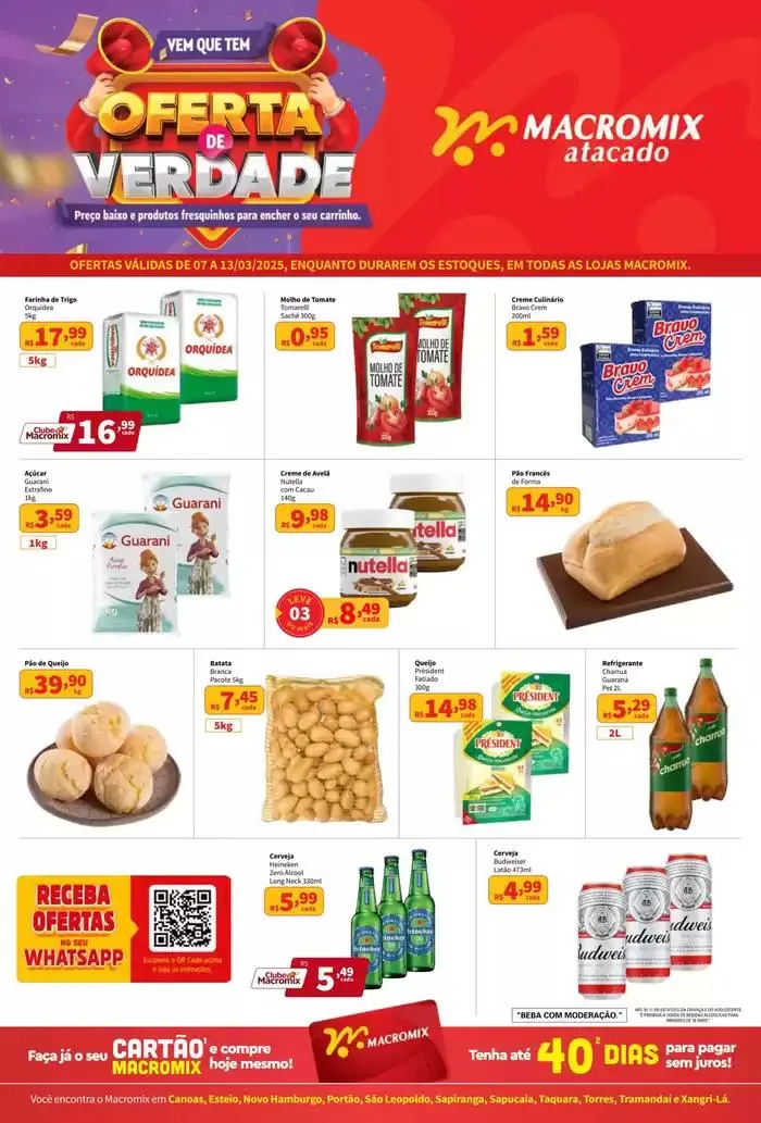 Encarte de Vem que tem Oferta de Verdade 10 de março até 14 de março 2025 - Pagina 1