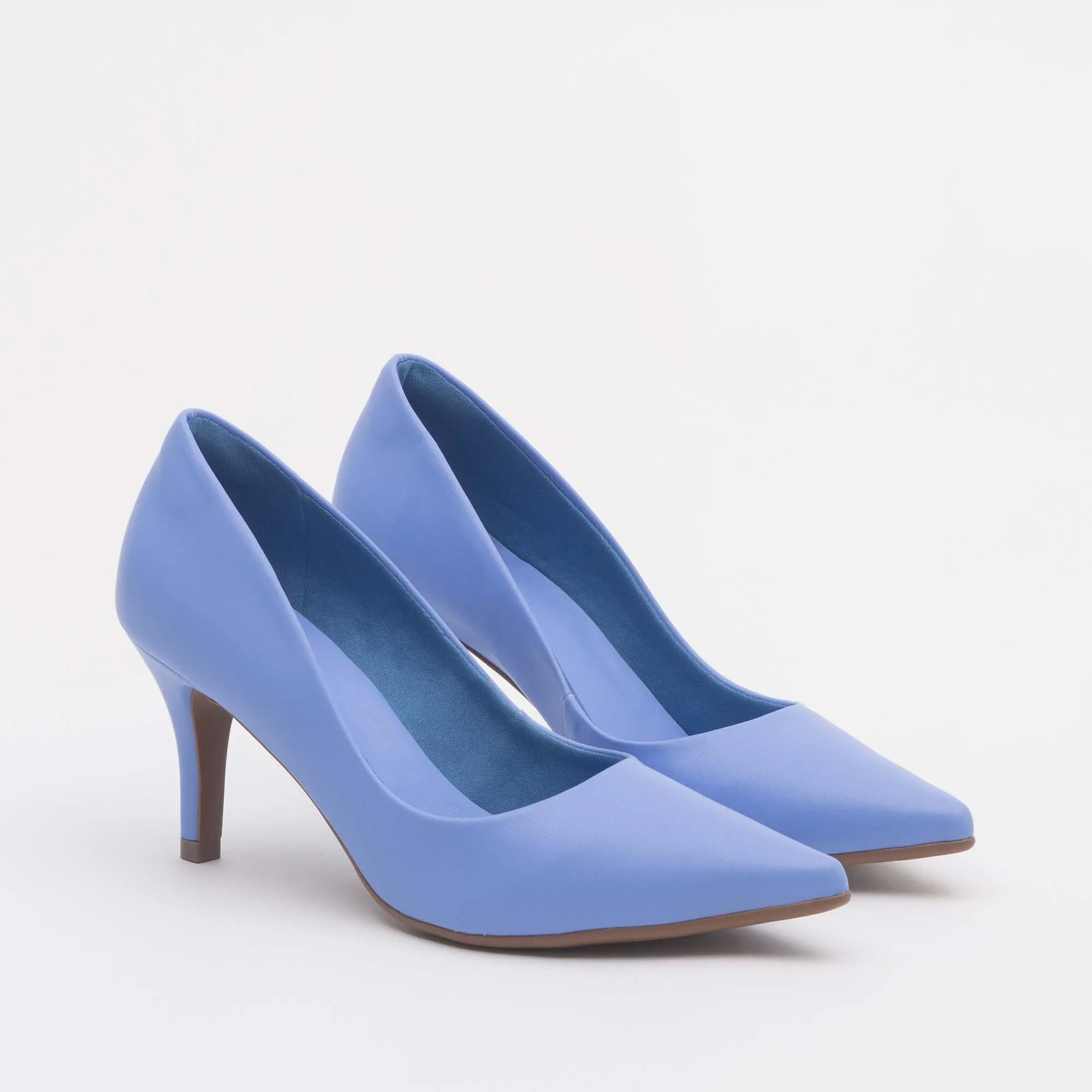 Scarpin Básico Val - AZUL CEU