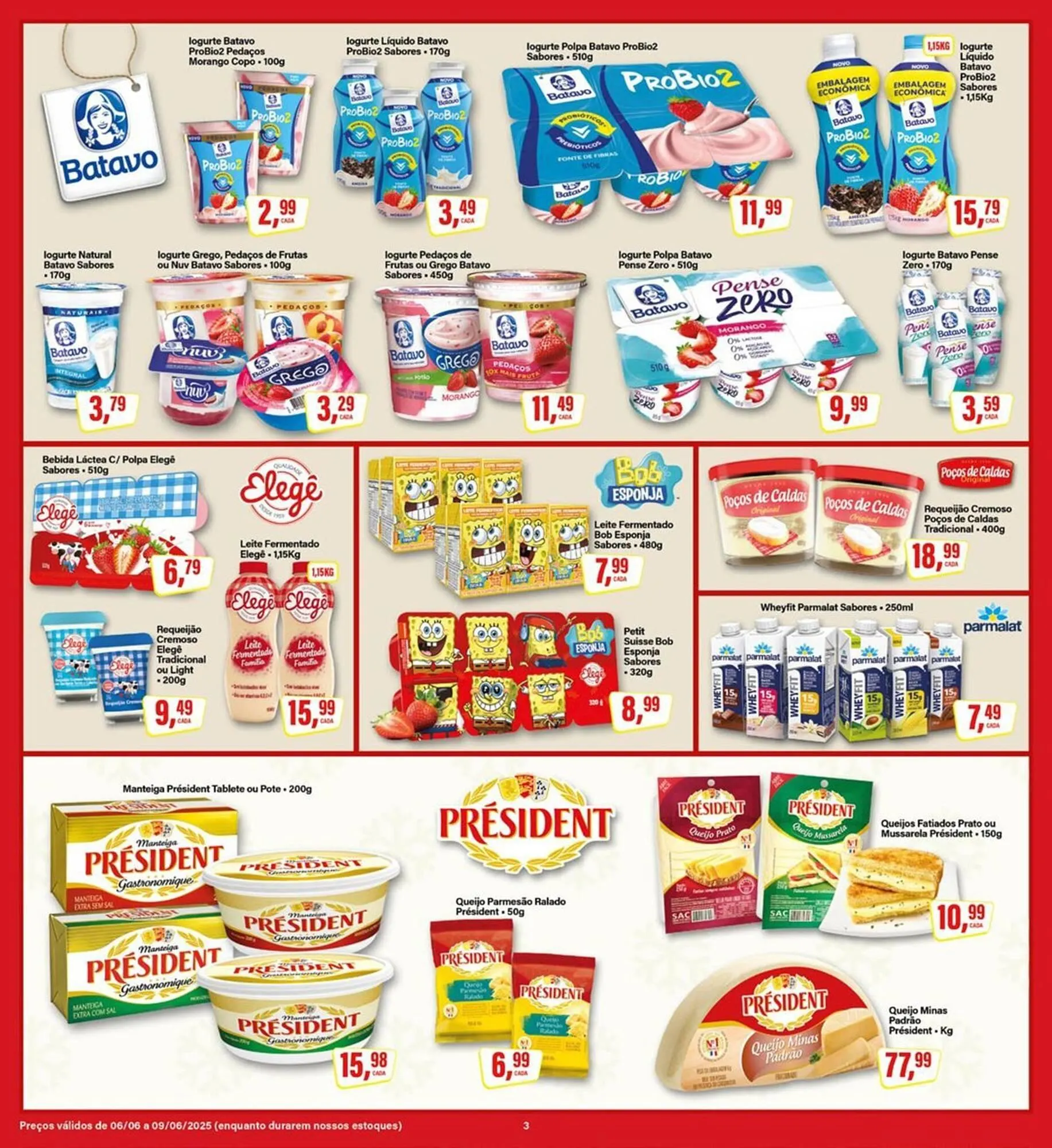 Encarte de Catálogo Rede Supermarket 6 de junho até 9 de junho 2025 - Pagina 3