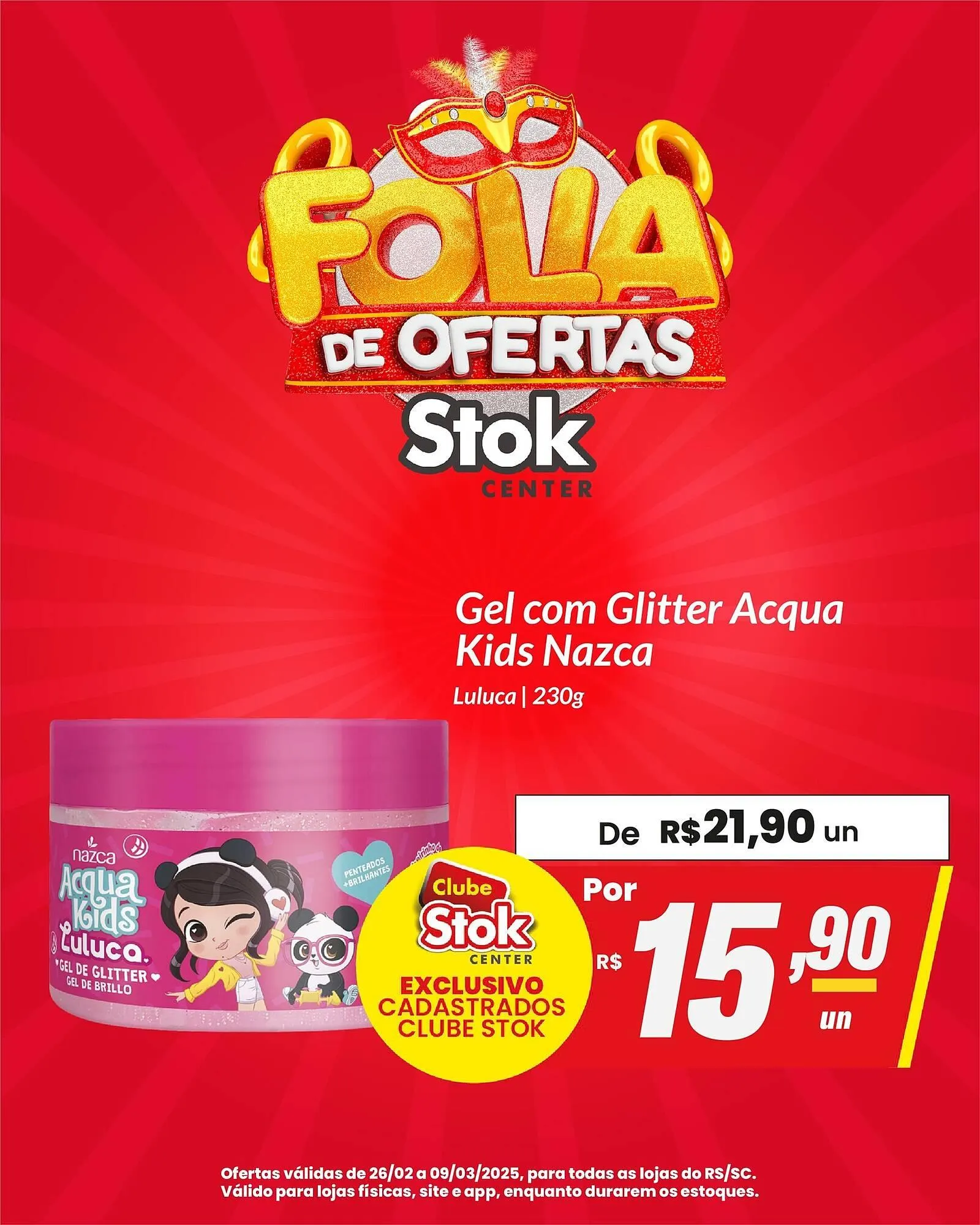 Encarte de Catálogo Stok Center 27 de fevereiro até 8 de março 2025 - Pagina 1