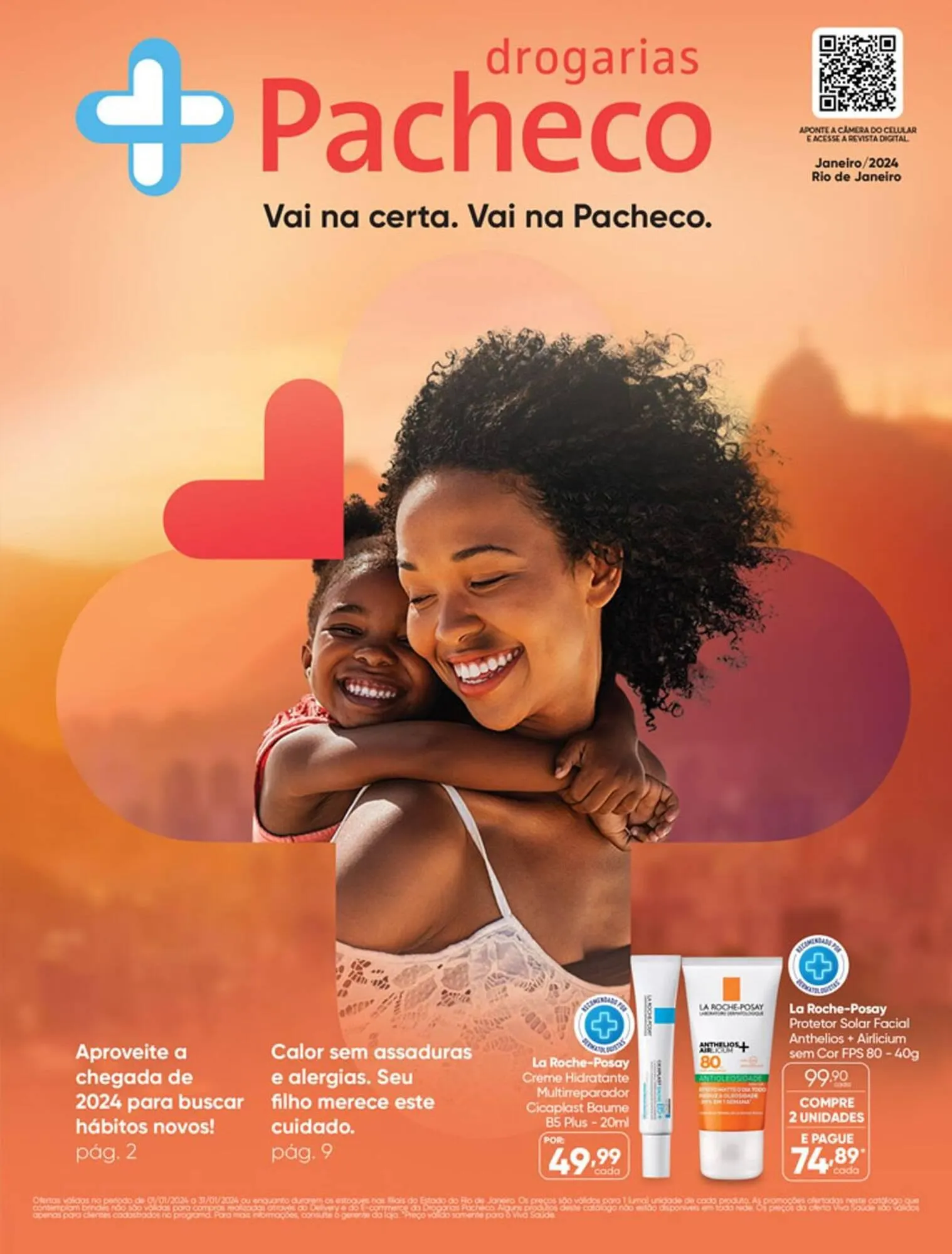 Encarte de Catálogo Drogarias Pacheco 3 de janeiro até 31 de janeiro 2024 - Pagina 