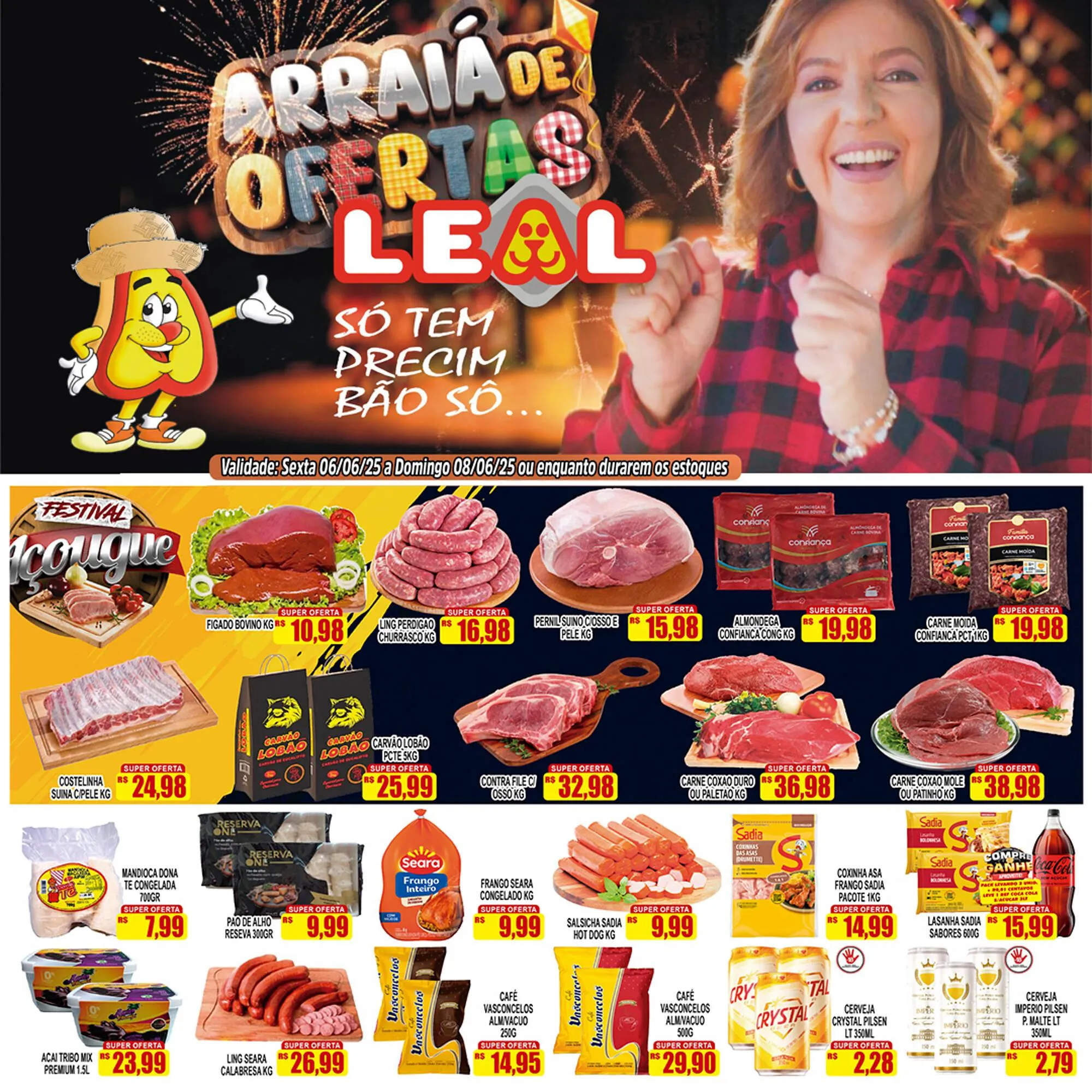 Encarte de Catálogo Supermercado leal 6 de junho até 8 de junho 2025 - Pagina 2