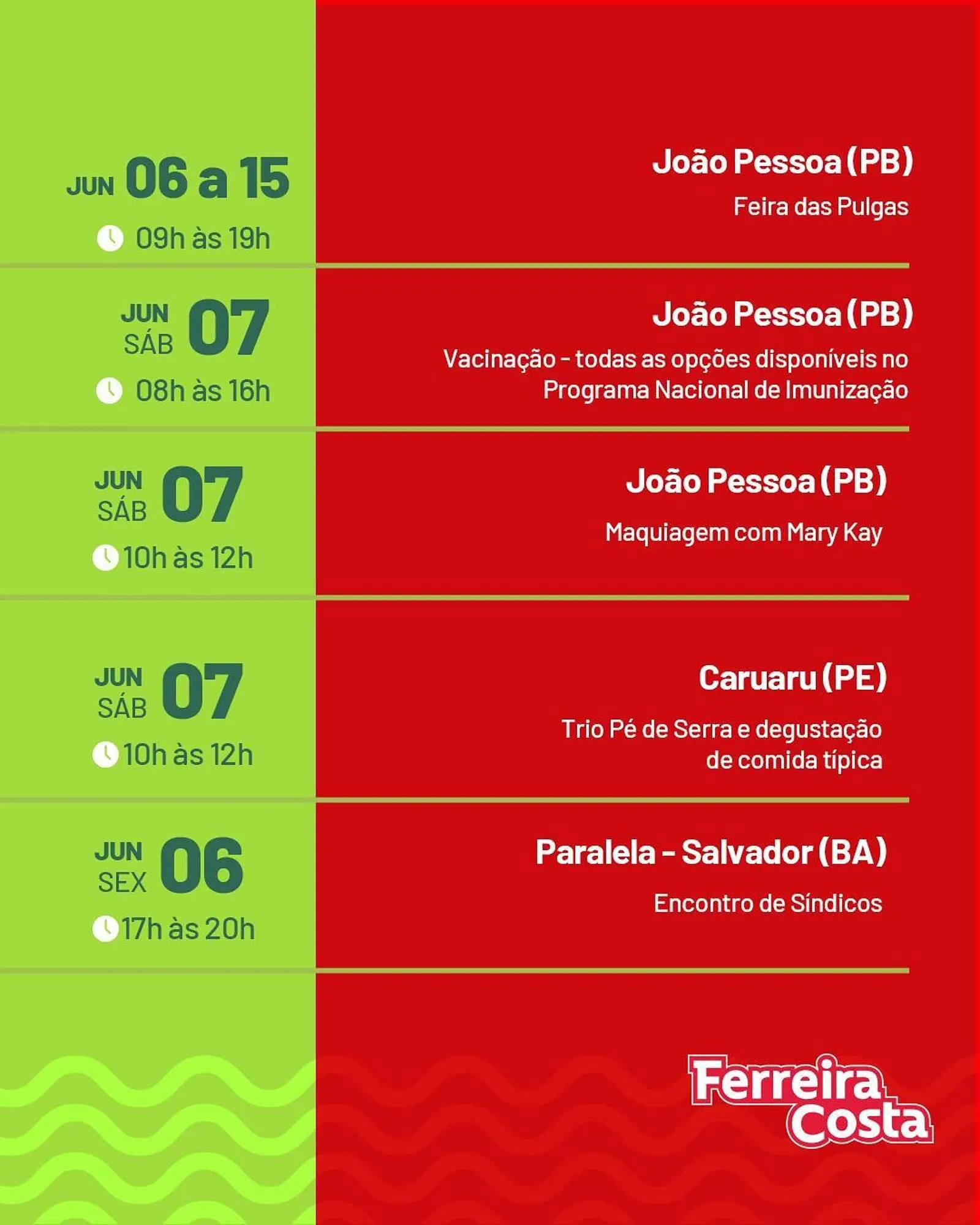 Encarte de Catálogo Ferreira Costa 5 de junho até 21 de junho 2025 - Pagina 3