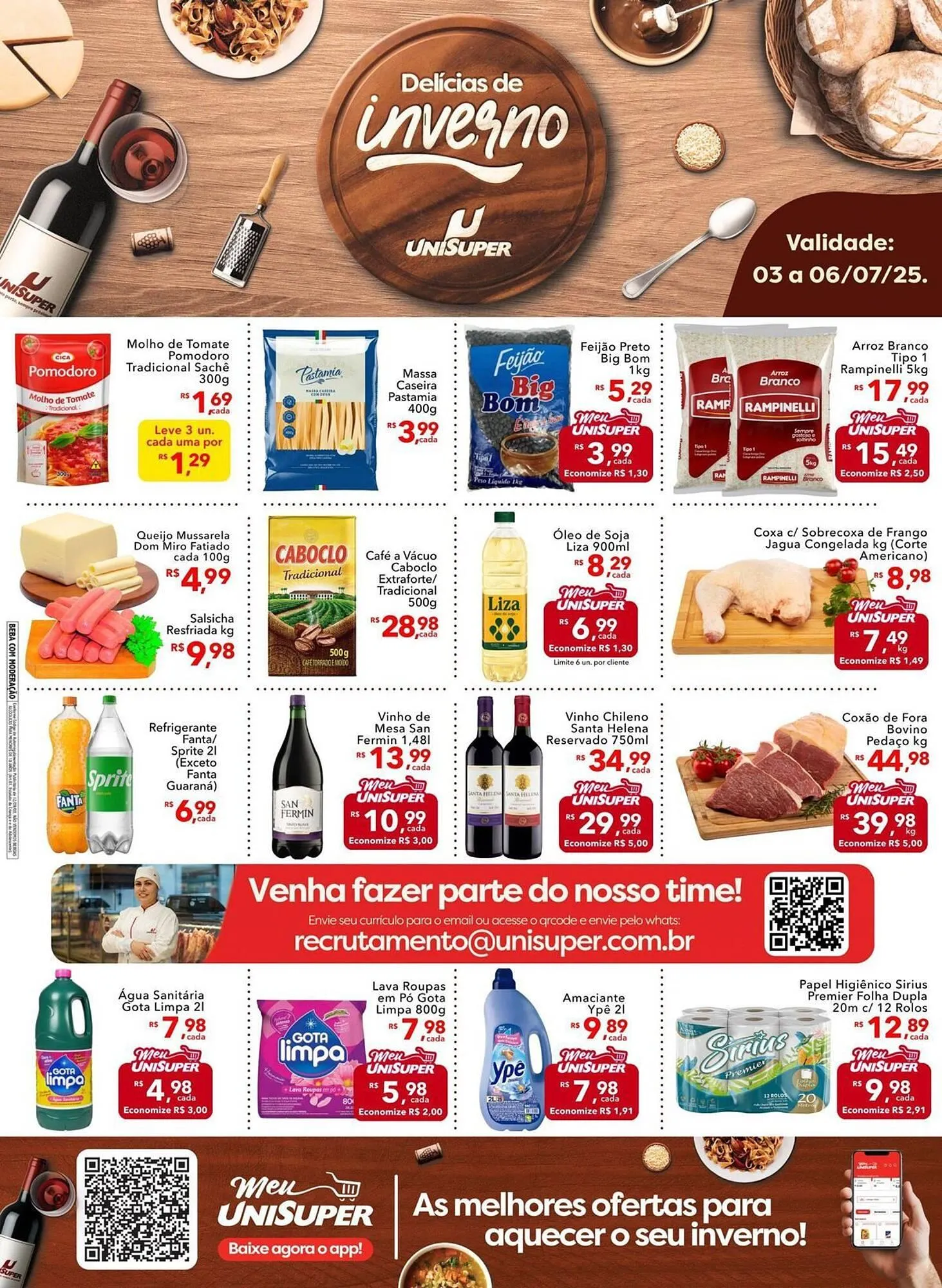 Encarte de Catálogo UniSuper 3 de julho até 6 de julho 2025 - Pagina 1