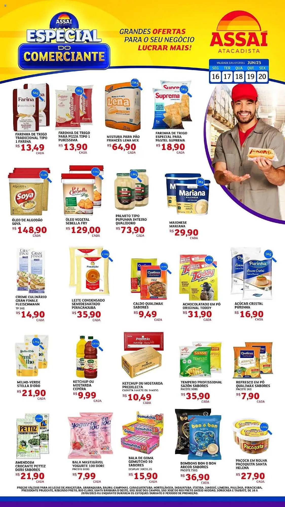 Encarte de Catálogo Assaí Atacadista 16 de junho até 20 de junho 2025 - Pagina 1