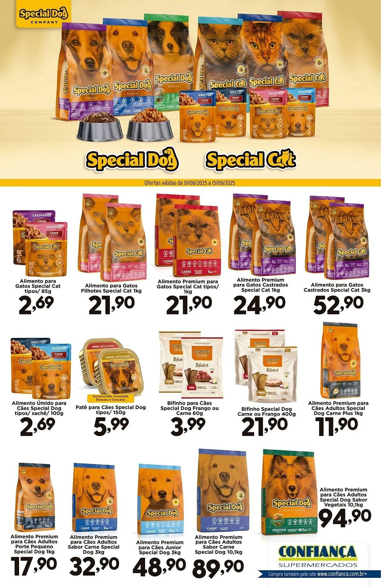 Encarte de Catálogo Confiança Supermercados 1 de junho até 15 de junho 2025 - Pagina 3