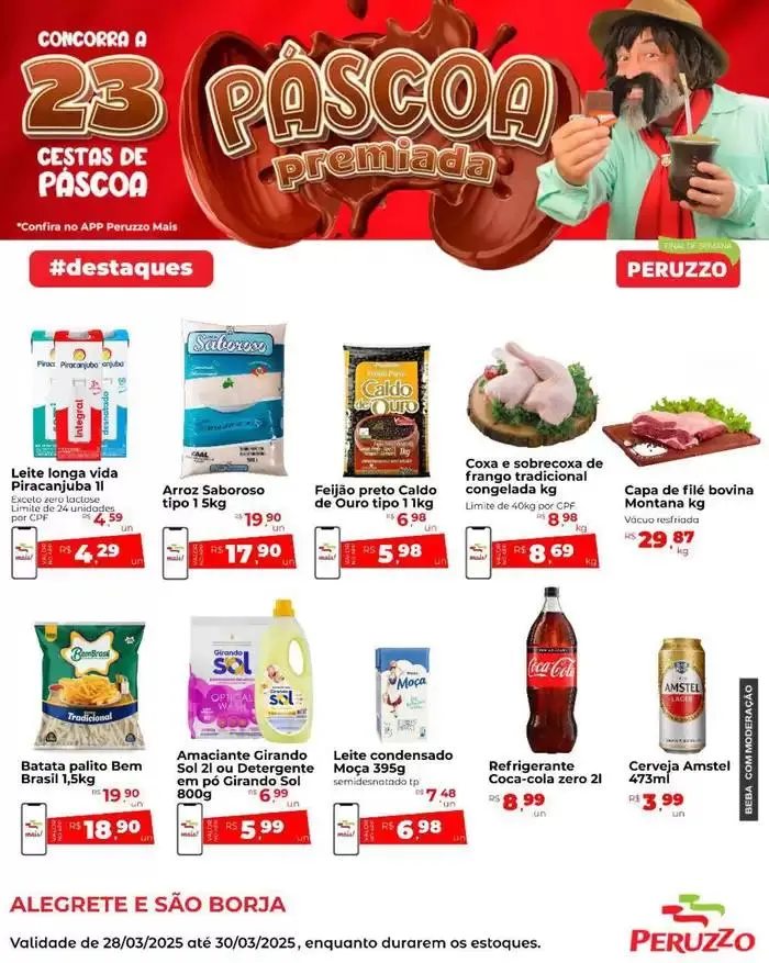 Encarte de Encarte Peruzzo 28 de março até 30 de março 2025 - Pagina 1