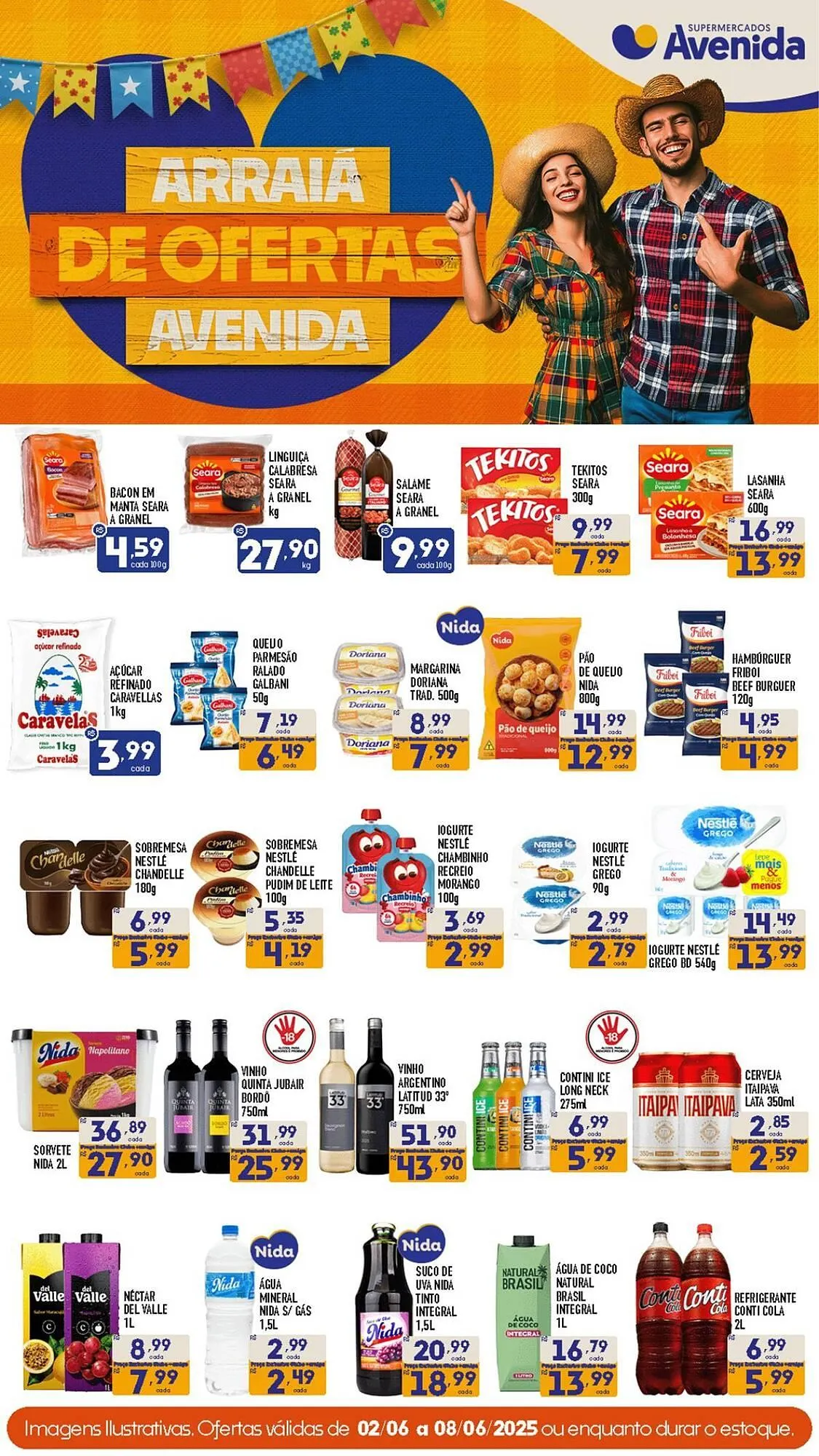 Encarte de Catálogo Supermercados Avenida 2 de junho até 8 de junho 2025 - Pagina 3