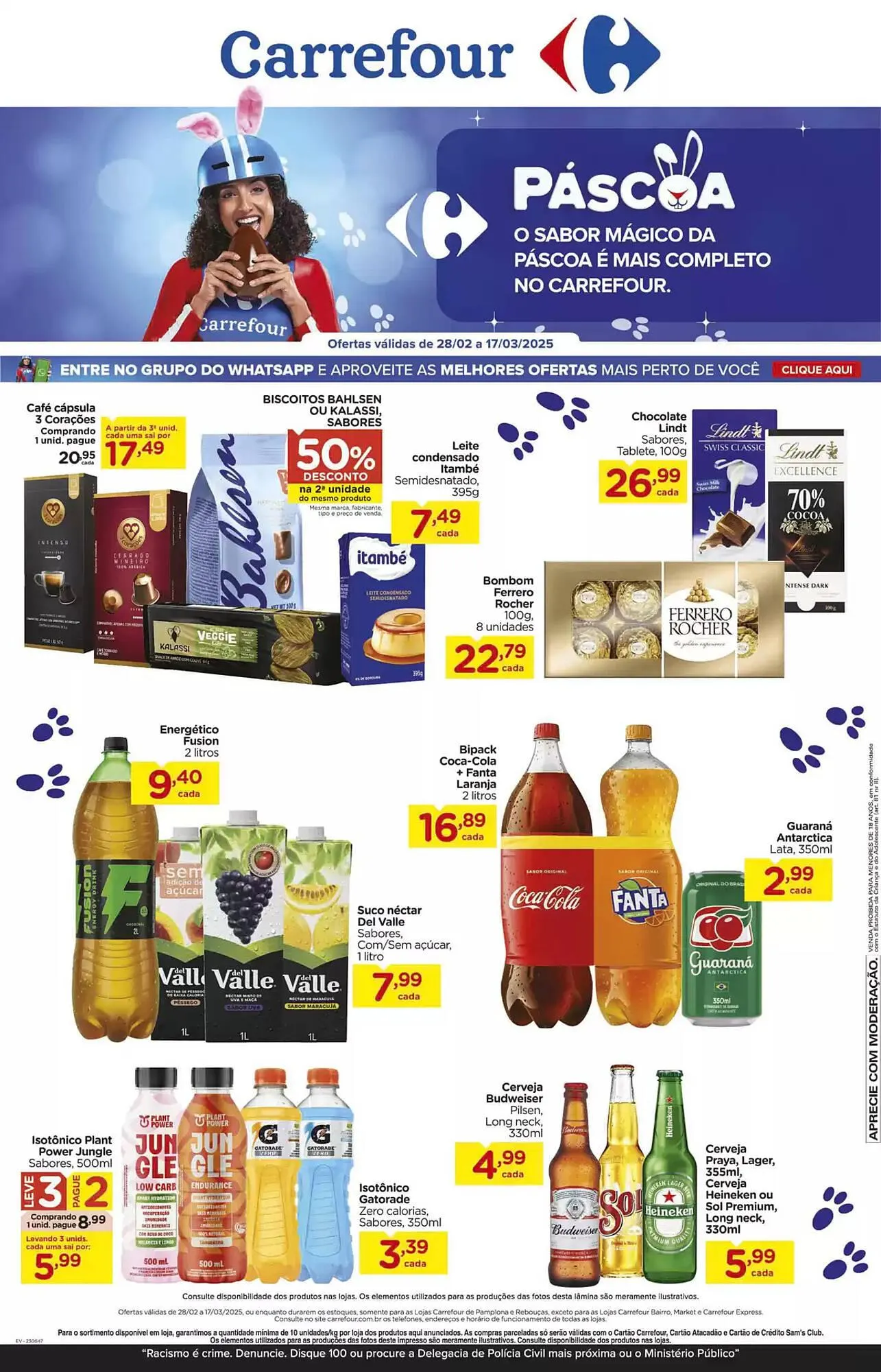 Encarte de Catálogo Carrefour 28 de fevereiro até 17 de março 2025 - Pagina 1
