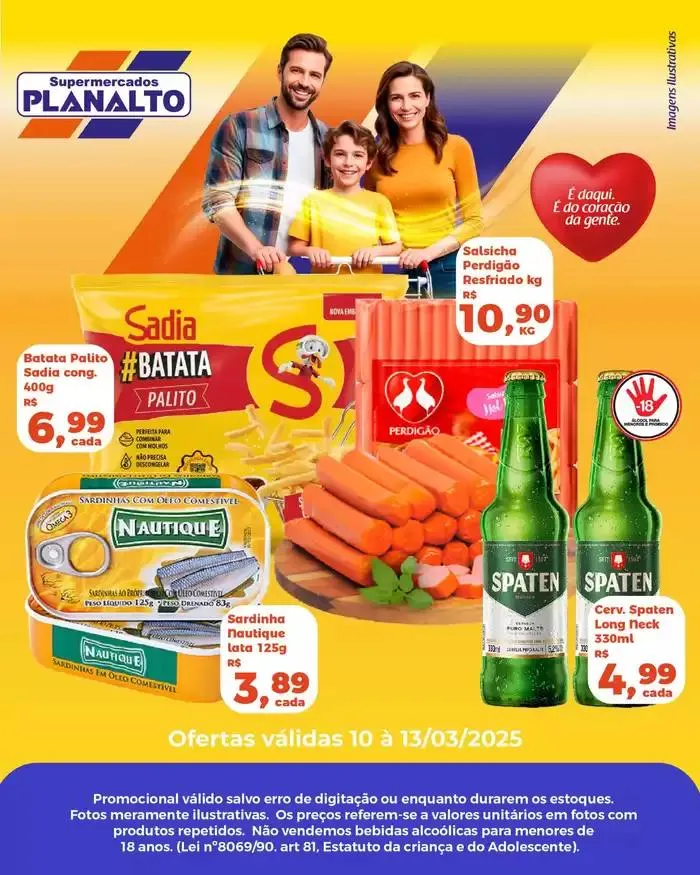 Encarte de Descontos e promoções 10 de março até 13 de março 2025 - Pagina 1