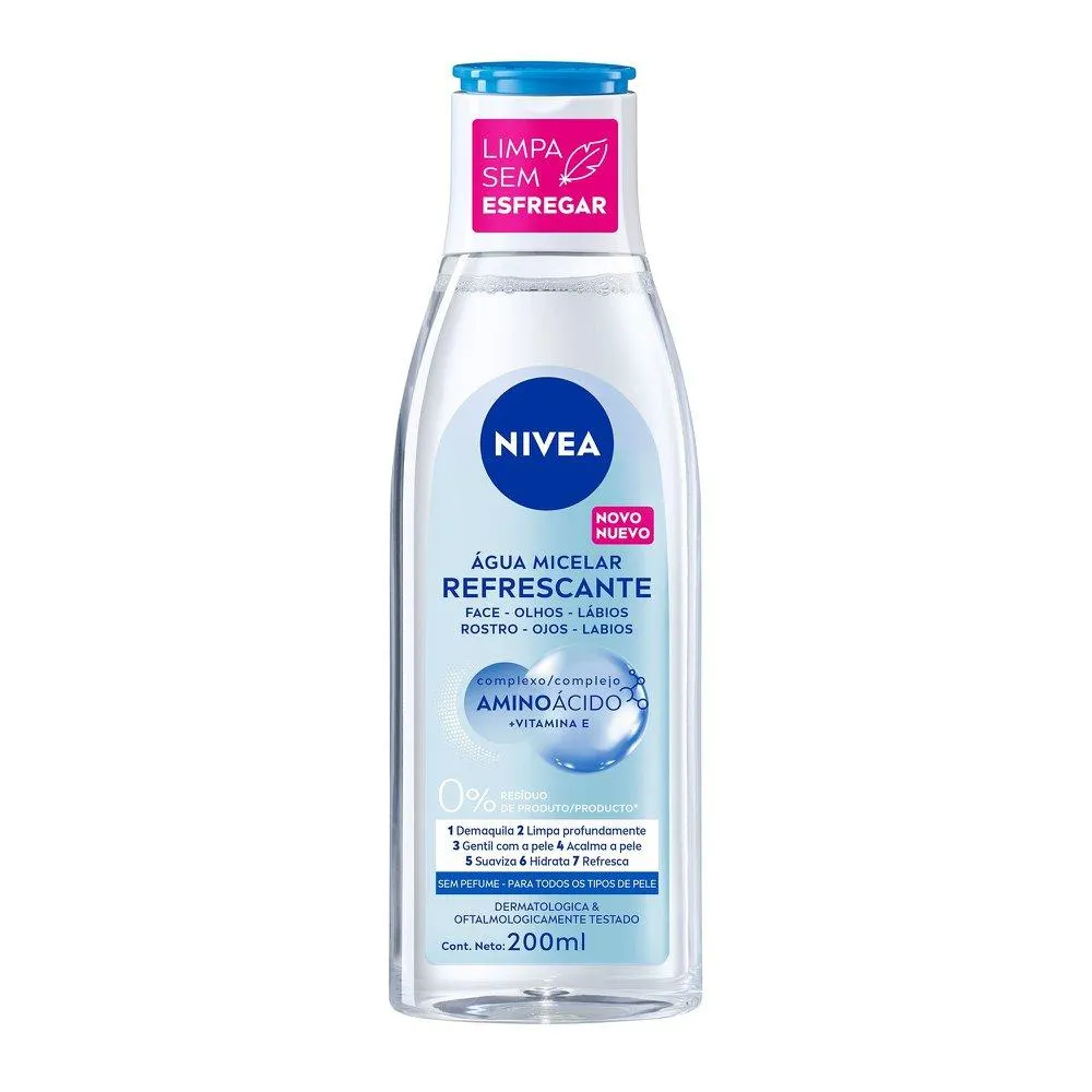 NIVEA Água Micelar Solução de Limpeza 7 em 1 200ml