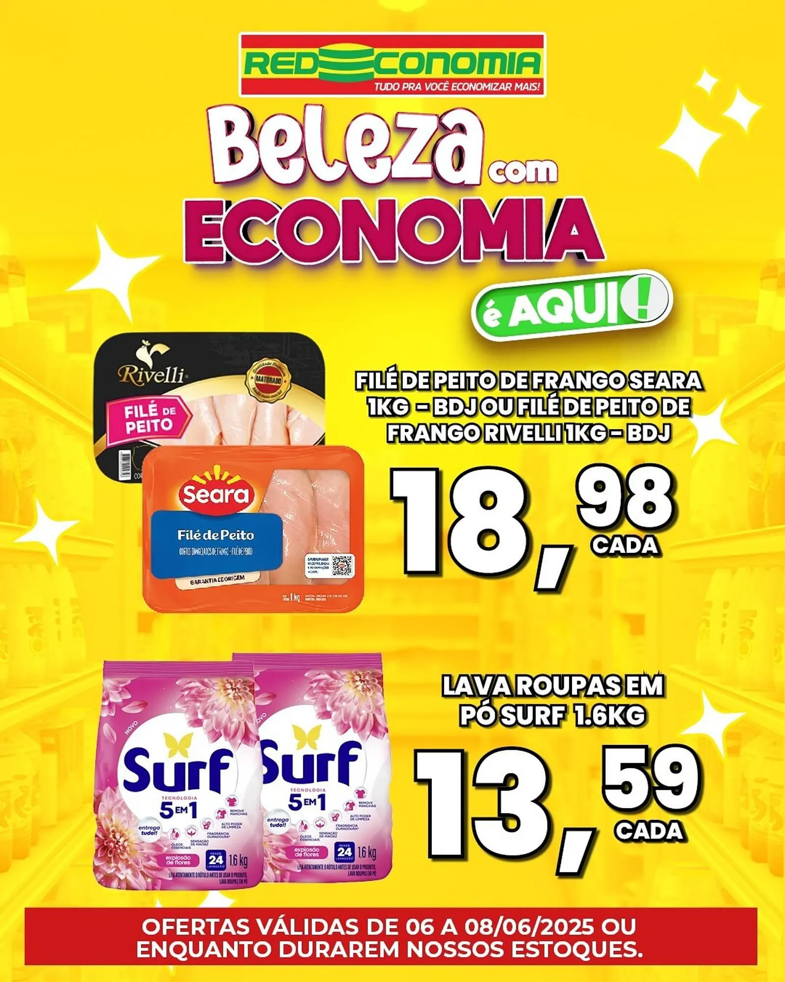 Encarte de Catálogo Rede Economia 6 de junho até 8 de junho 2025 - Pagina 3