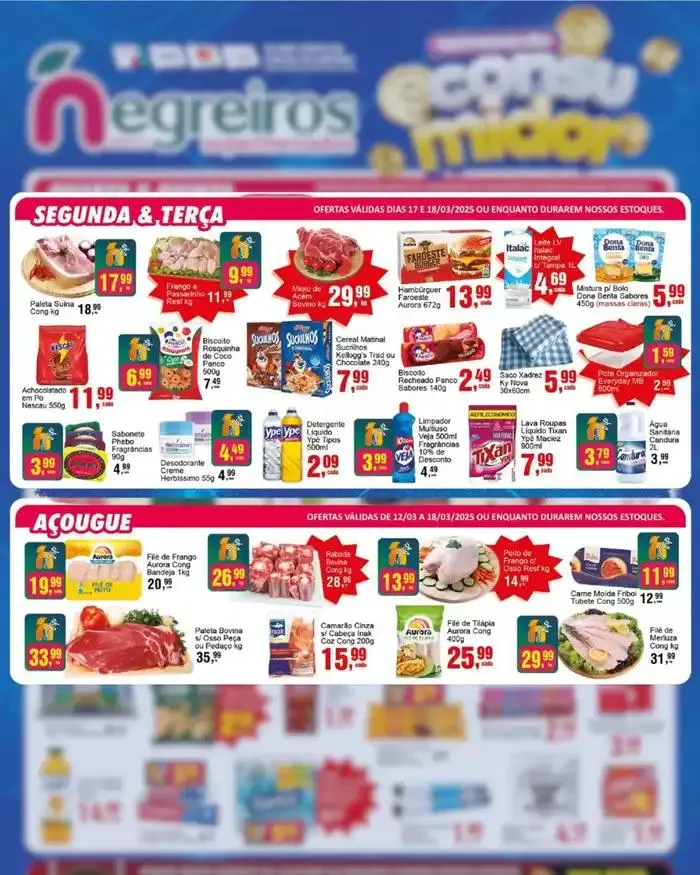 Encarte de Encarte Negreiros Supermercados 12 de março até 18 de março 2025 - Pagina 5