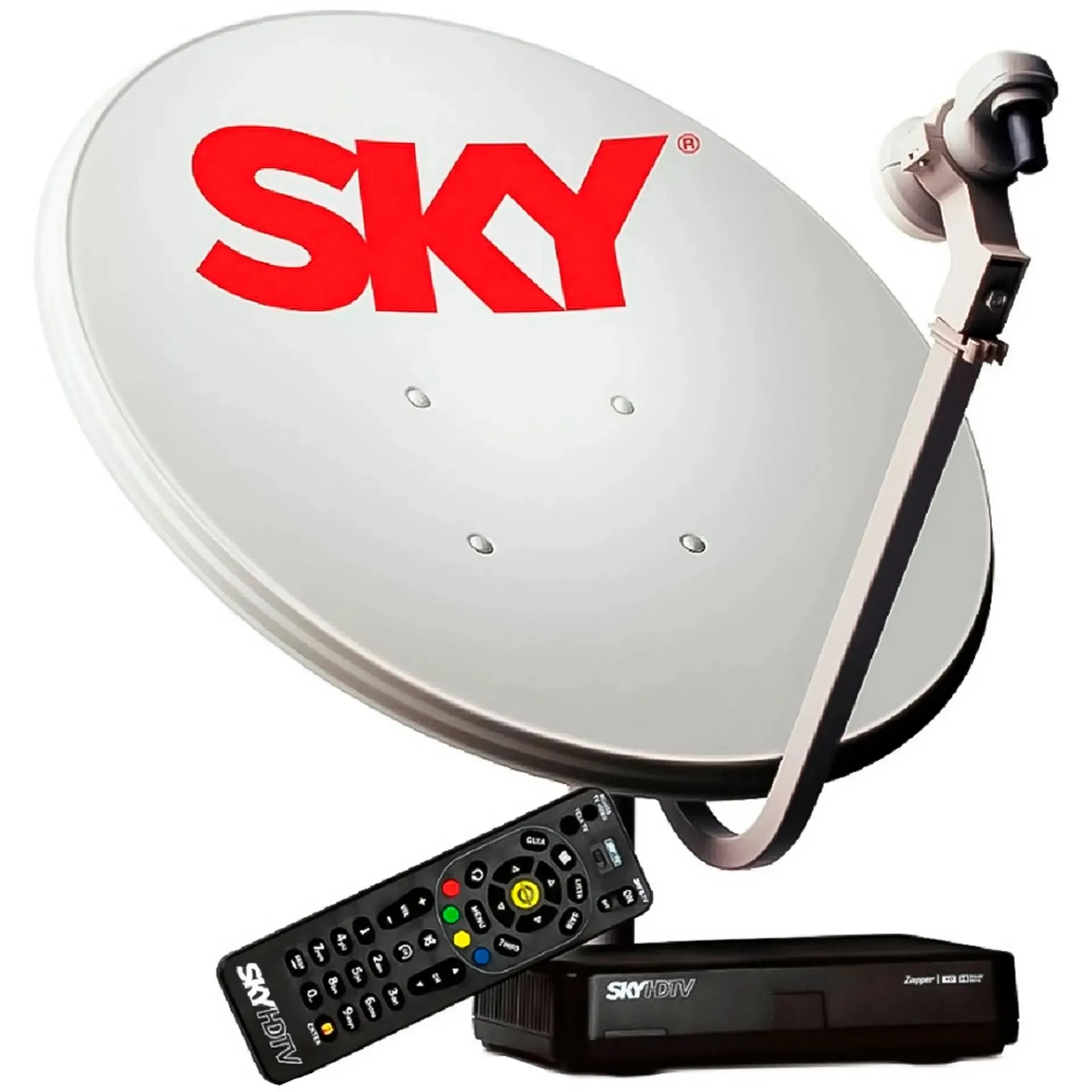 Kit Sky Vivensis Pré Pago Conforto HD 75cm