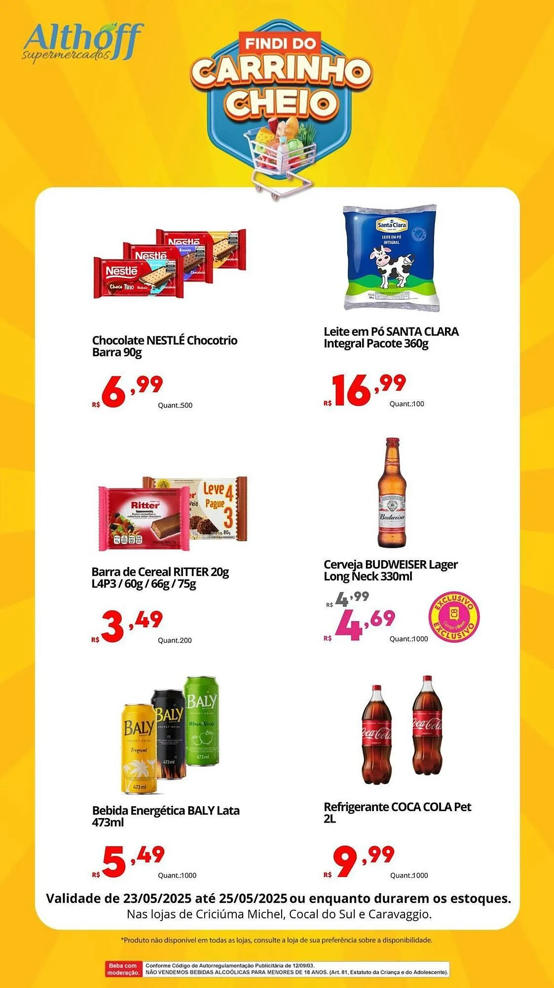 Encarte de Catálogo Althoff Supermercados 23 de maio até 25 de maio 2025 - Pagina 4