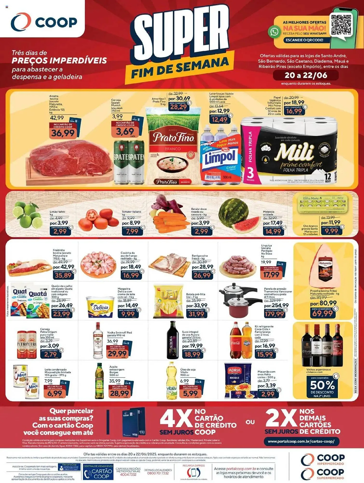 Encarte de Catálogo Coop 20 de junho até 23 de junho 2025 - Pagina 1