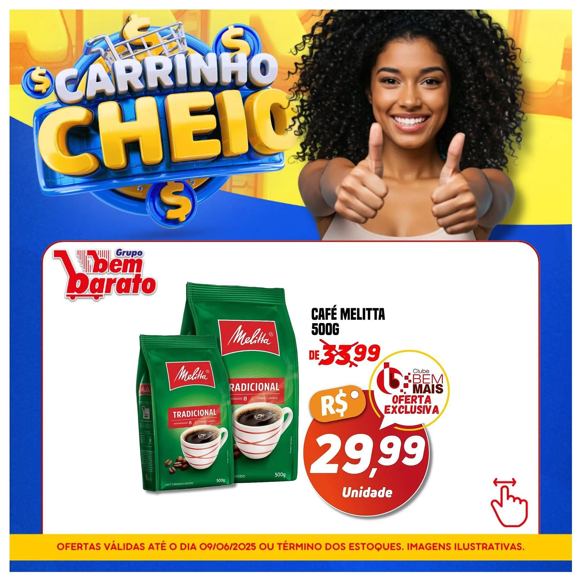 Encarte de Catálogo Supermercado Bem Barato 6 de junho até 9 de junho 2025 - Pagina 2