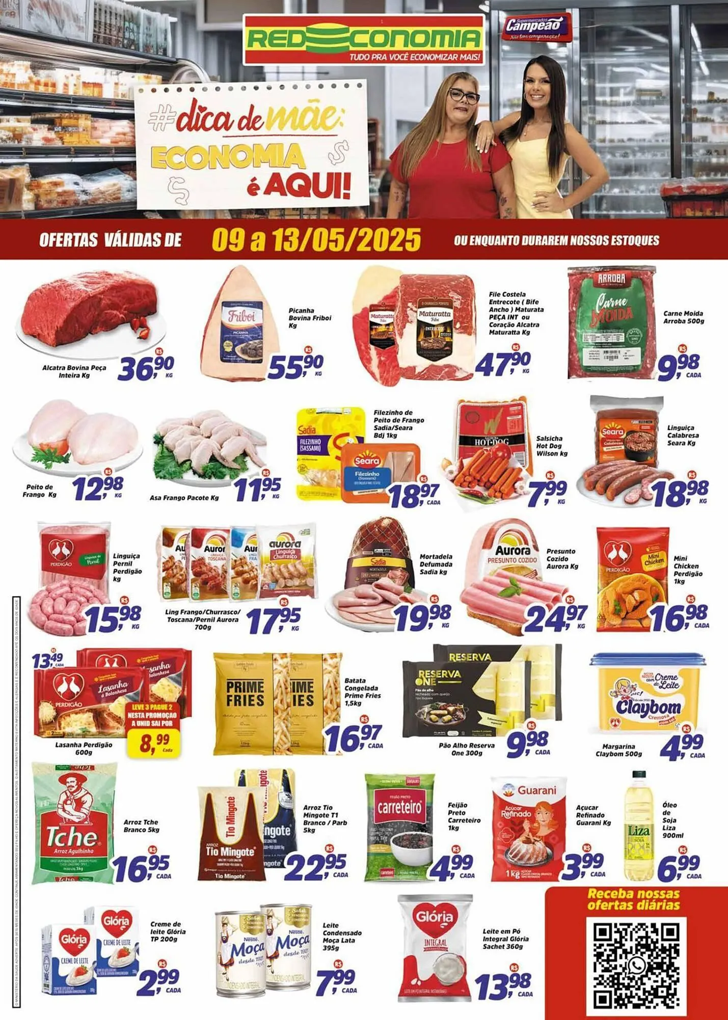 Encarte de Catálogo Supermercados Campeão 9 de maio até 13 de maio 2025 - Pagina 1