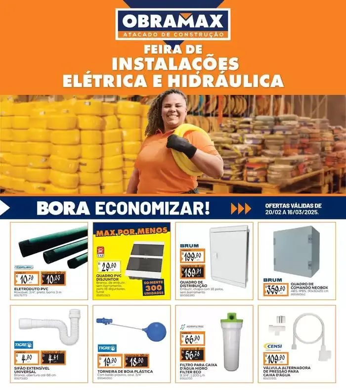 Encarte de Ofertas exclusivas para nossos clientes 20 de fevereiro até 16 de março 2025 - Pagina 1