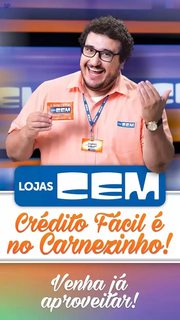 Encarte de Encarte Lojas Cem 3 de abril até 17 de abril 2025 - Pagina 1