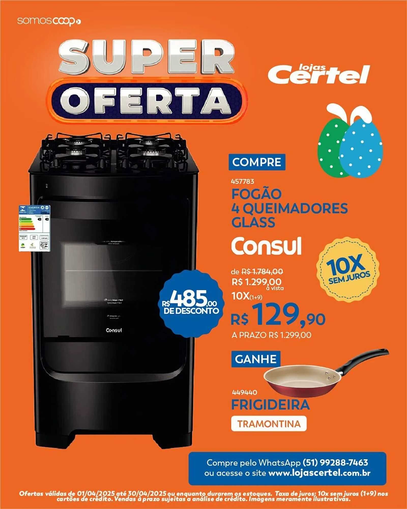 Encarte de Catálogo Lojas Certel 11 de abril até 30 de abril 2025 - Pagina 3