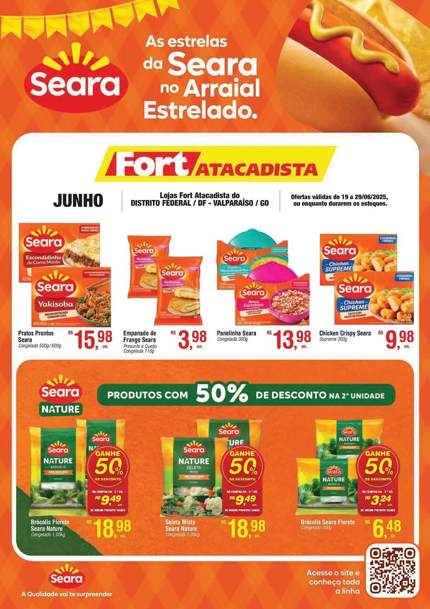 Encarte de Catálogo Fort Atacadista 19 de junho até 29 de junho 2025 - Pagina 1