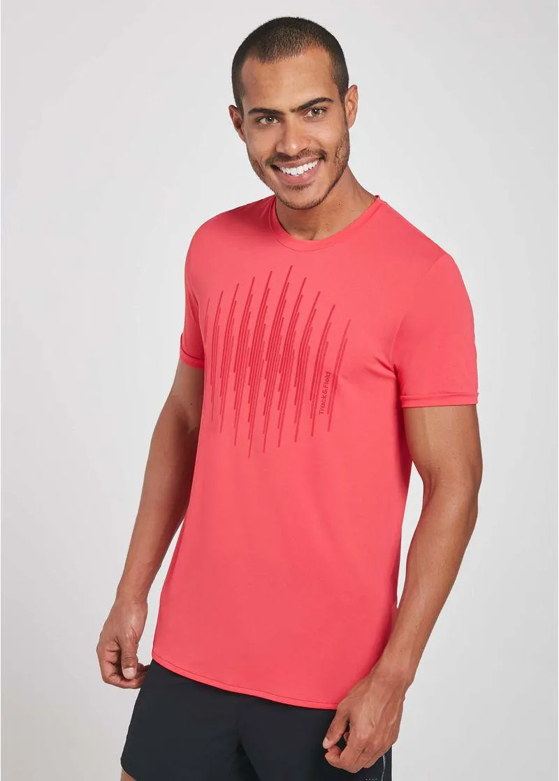 Camiseta Masculina Manga Curta Hexágono
