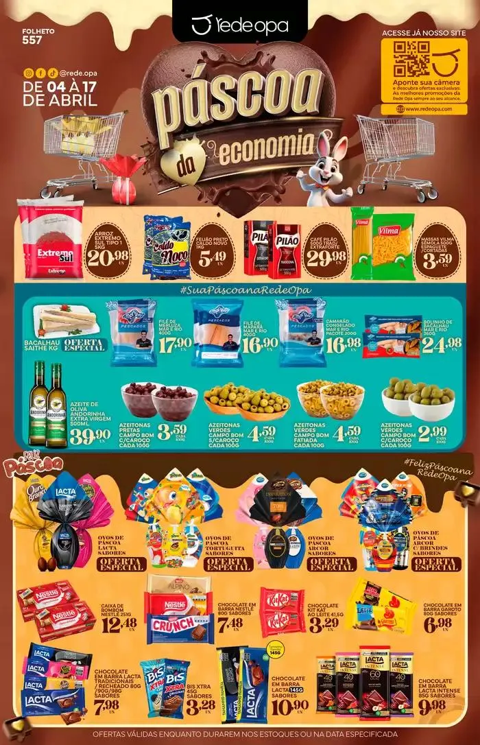 Encarte de Promoções especiais em andamento 4 de abril até 17 de abril 2025 - Pagina 1