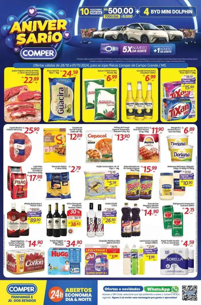Encarte de Ofertas exclusivas e pechinchas 31 de outubro até 1 de novembro 2024 - Pagina 1