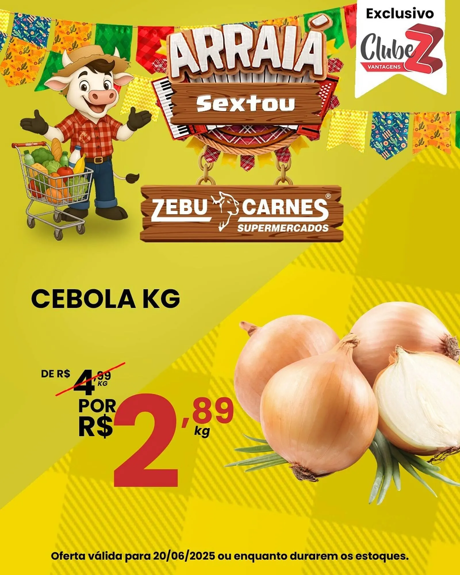Encarte de Catálogo Zebu Carnes Supermercados 20 de junho até 20 de junho 2025 - Pagina 1