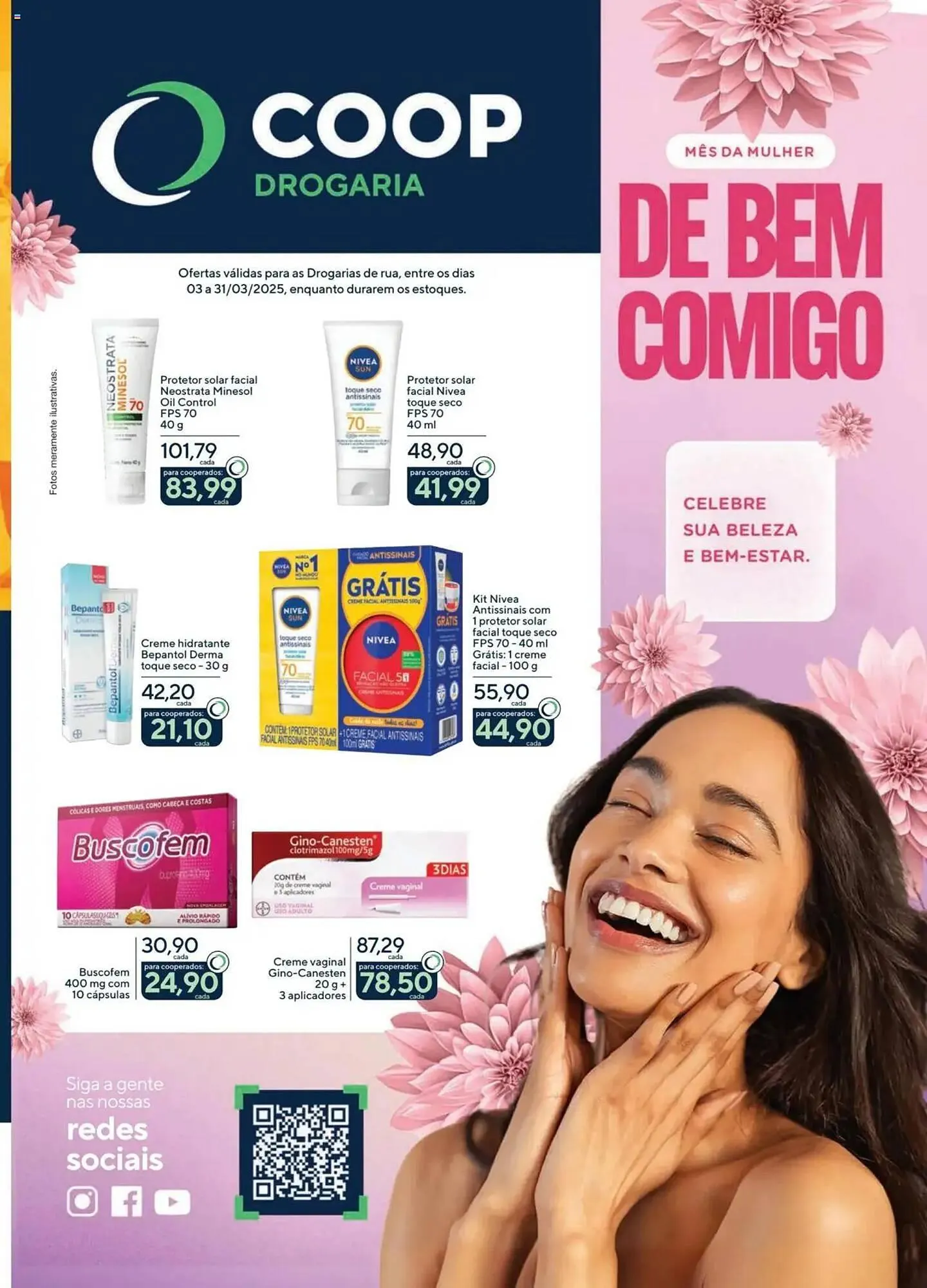 Encarte de Catálogo Drogaria Coop 3 de março até 31 de março 2025 - Pagina 1