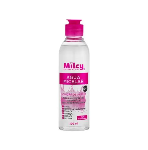 Água Micelar 6X1 Milcy 100ml