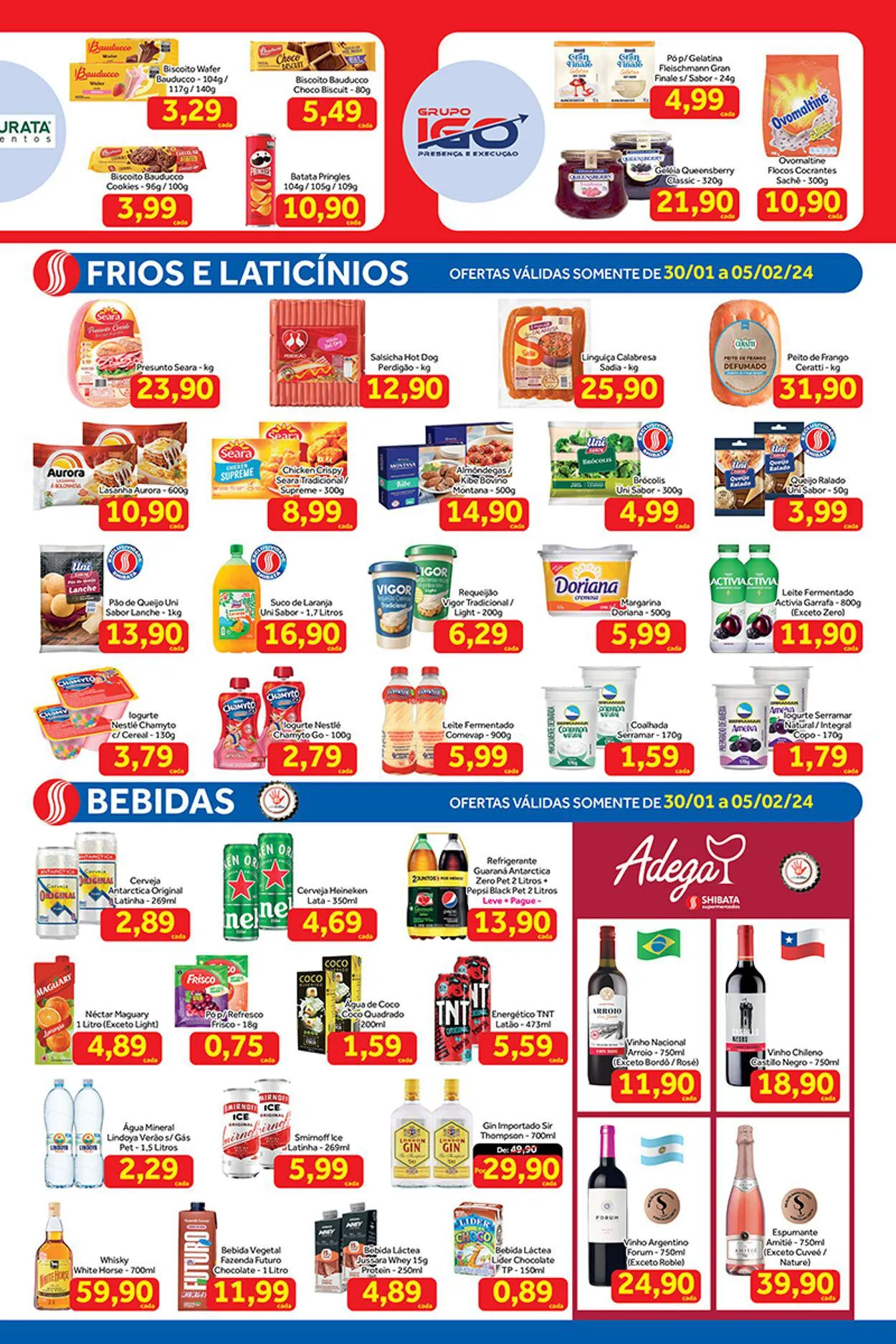 Encarte de Shibata Supermercados - Exceto Itaqua e Poá 1 de maio até 2 de dezembro 2024 - Pagina 1