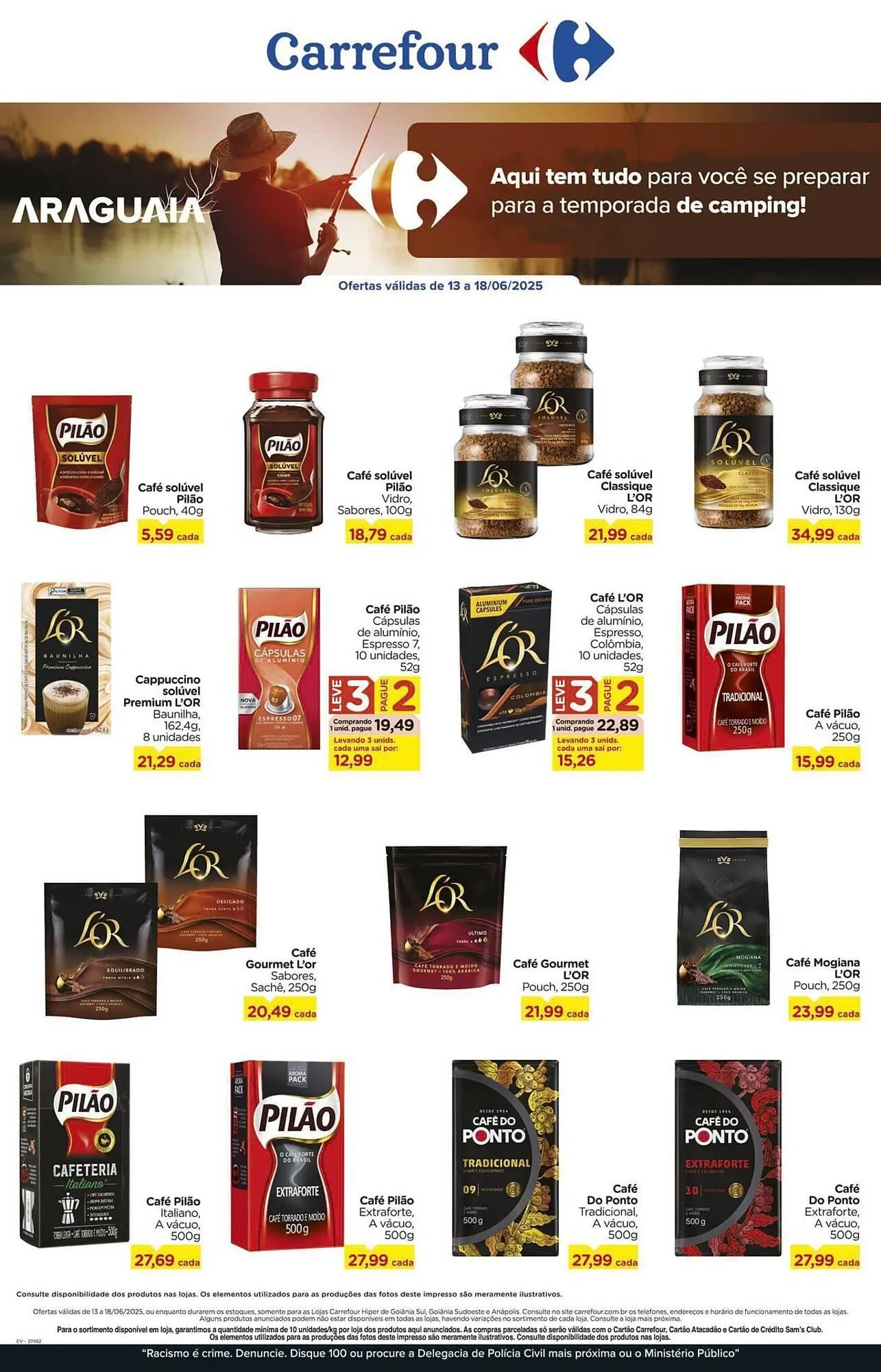 Encarte de Catálogo Carrefour 13 de junho até 18 de junho 2025 - Pagina 1