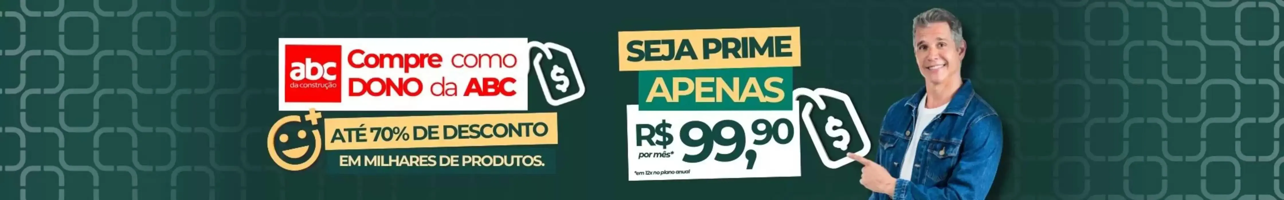 Encarte de Ofertas ABC da Construção 10 de outubro até 10 de novembro 2024 - Pagina 1