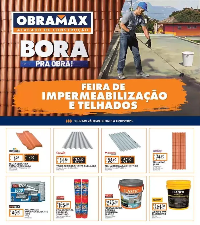 Encarte de Grandes descontos em produtos selecionados 16 de janeiro até 16 de fevereiro 2025 - Pagina 1