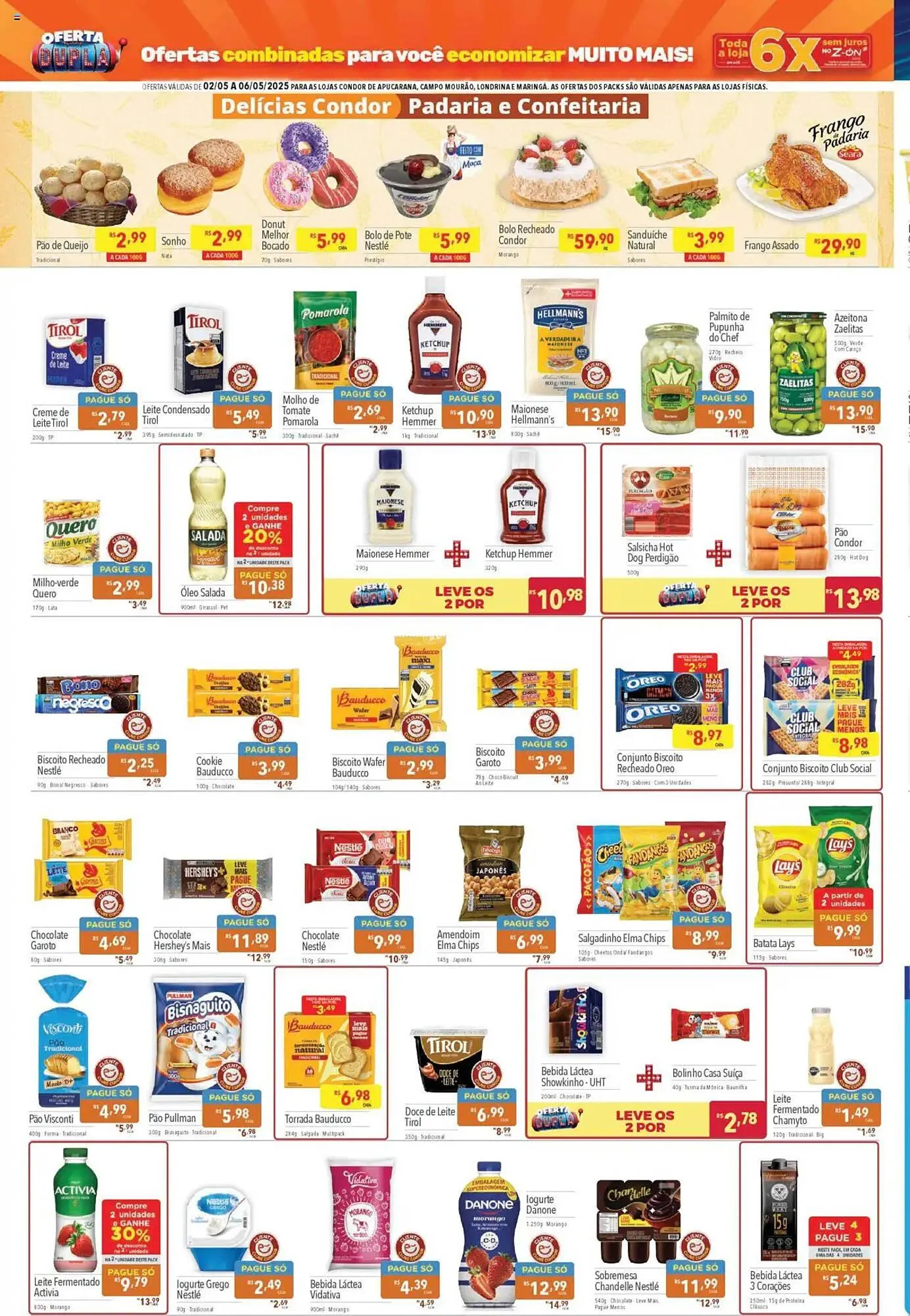 Encarte de Catálogo Supermercados Condor 1 de maio até 6 de maio 2025 - Pagina 2
