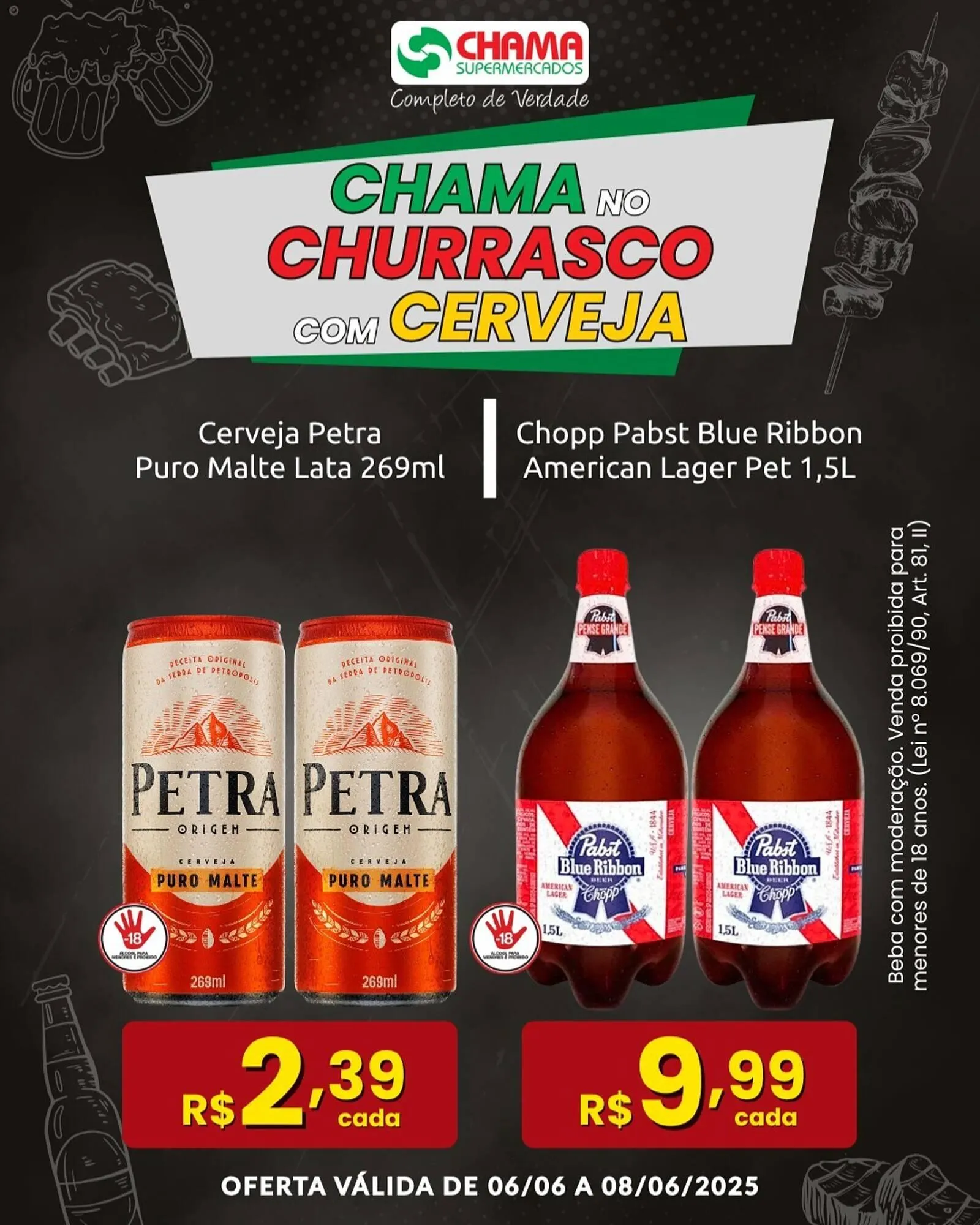 Encarte de Catálogo Chama Supermercados 6 de junho até 8 de junho 2025 - Pagina 2