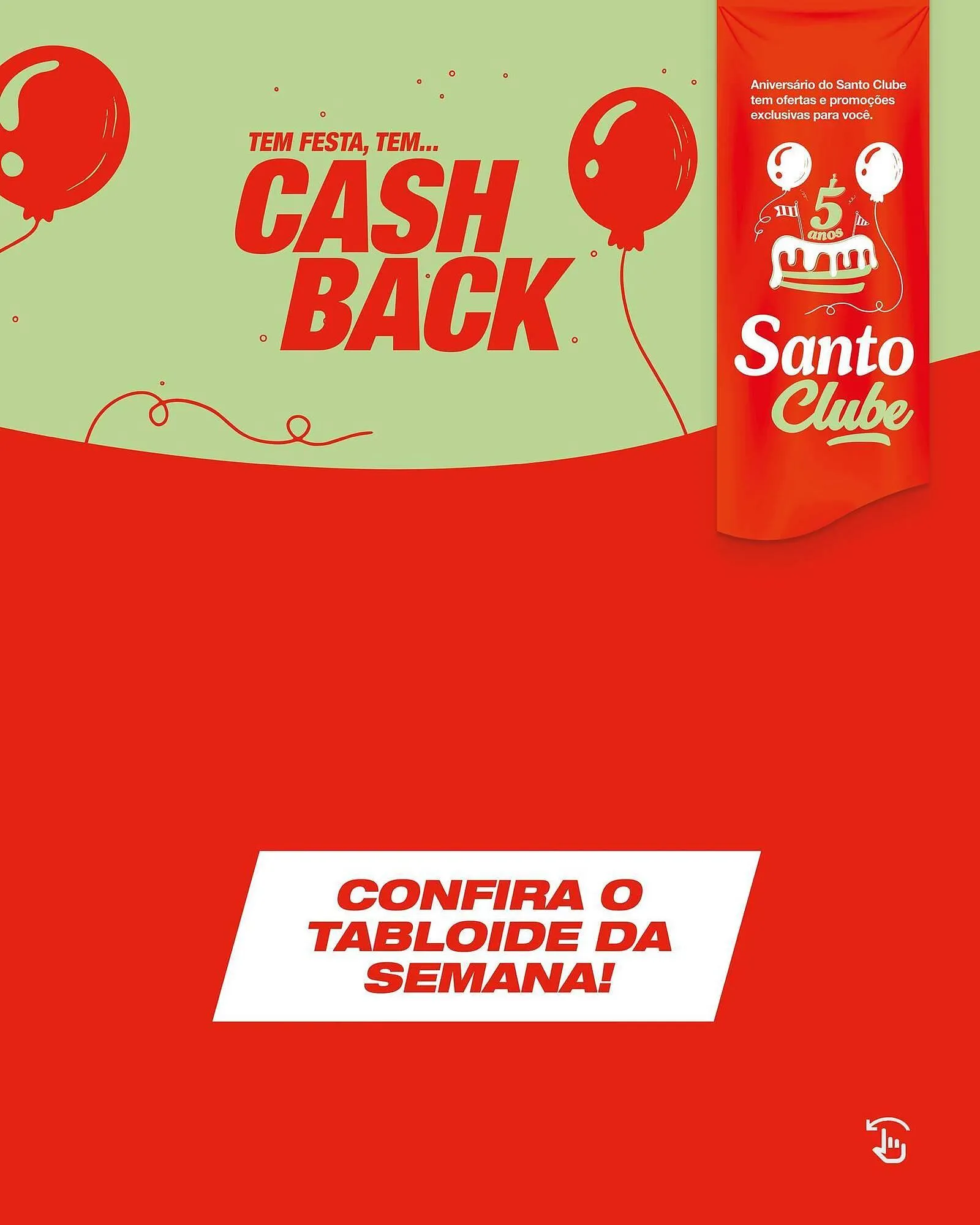Encarte de Catálogo Santo Supermercados 2 de julho até 7 de julho 2025 - Pagina 1