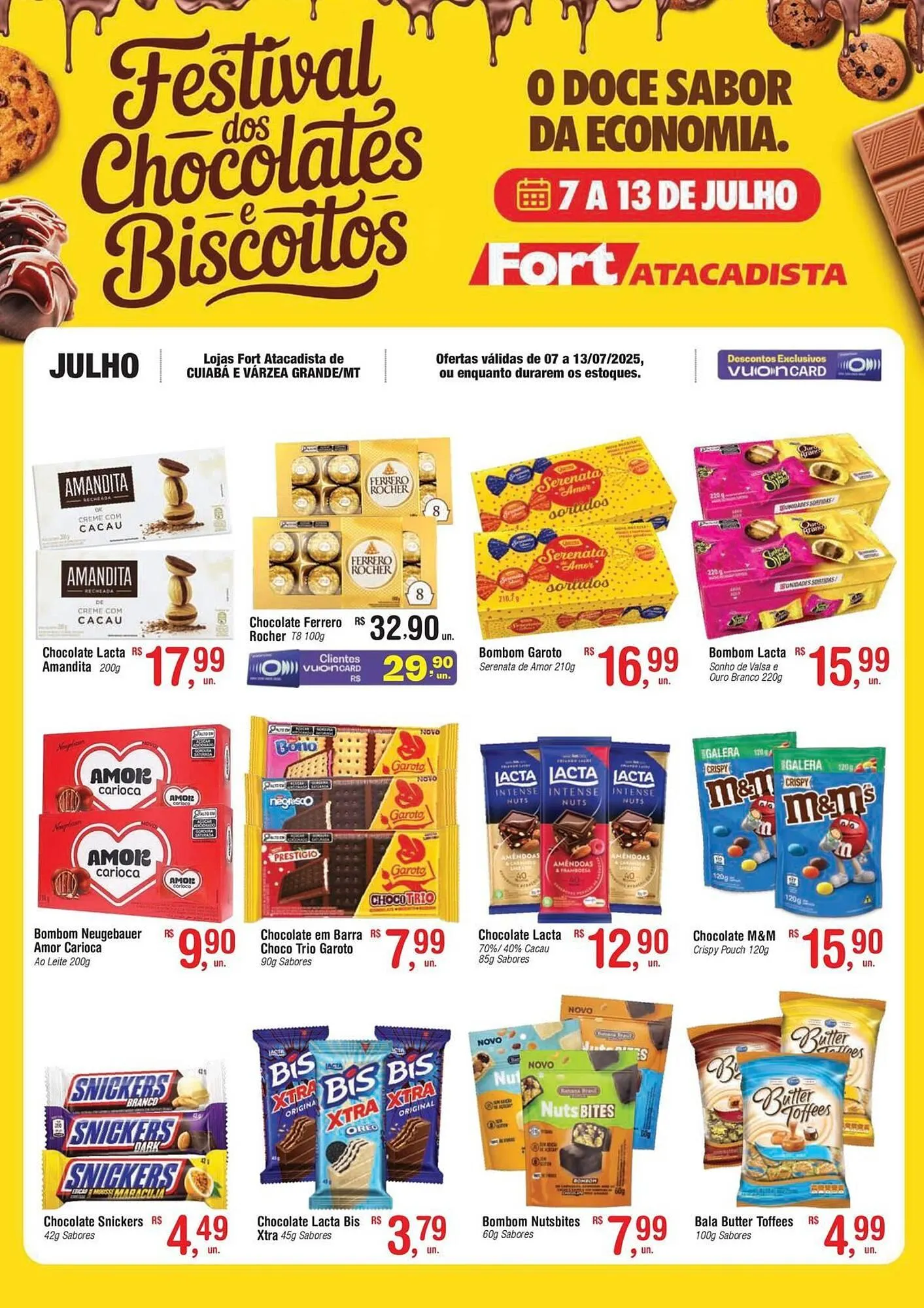 Encarte de Catálogo Fort Atacadista 7 de julho até 13 de julho 2025 - Pagina 1