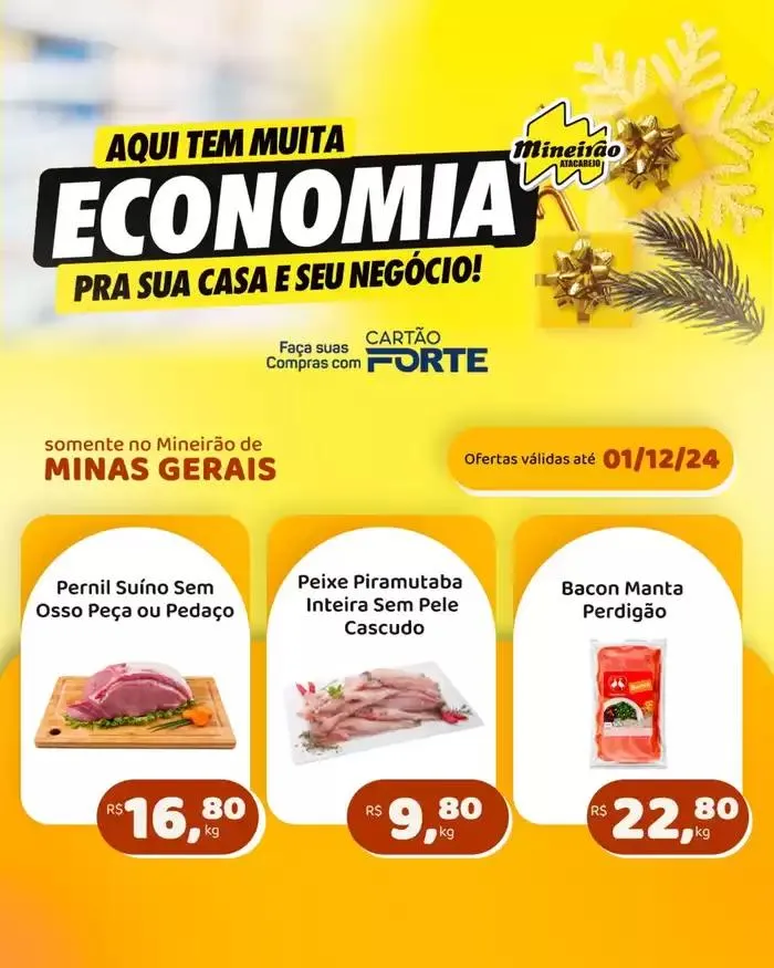 Encarte de Encarte Mineirão Atacarejo 25 de novembro até 1 de dezembro 2024 - Pagina 1