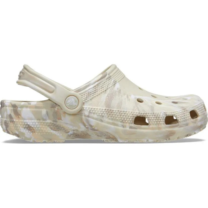 Sandália Crocs Classic Marbled Clog BONE/MULTI
